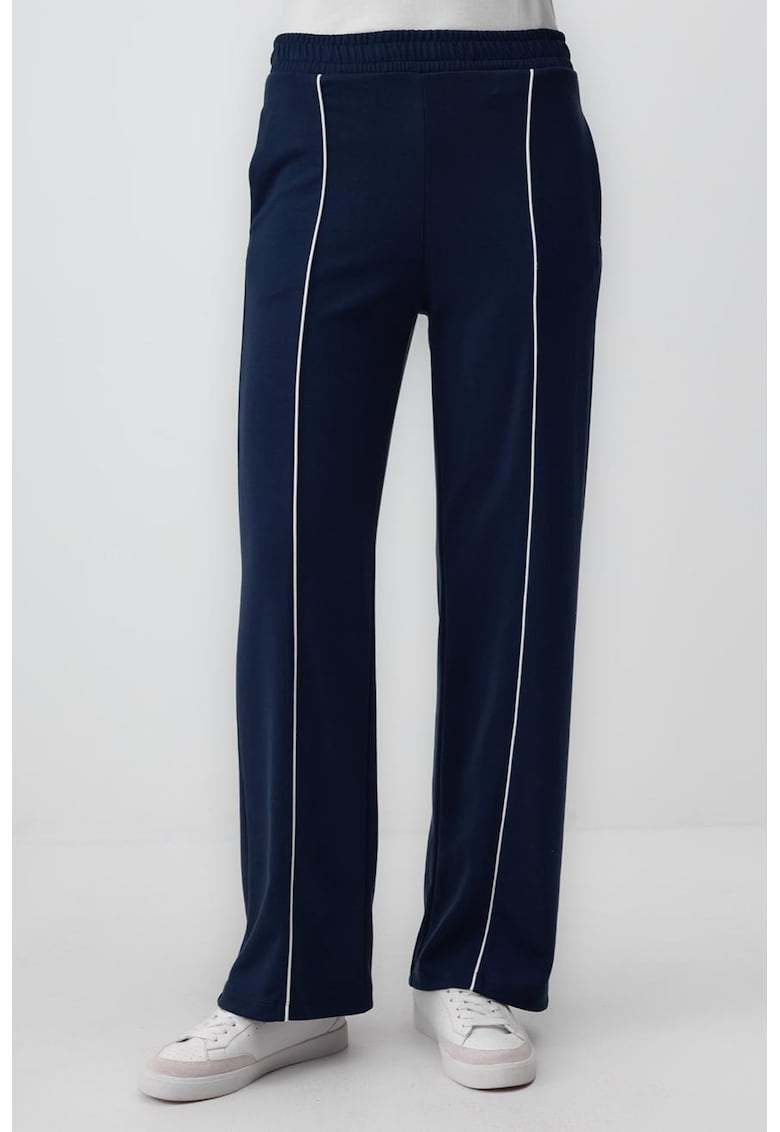 Pantaloni din trening din amestec de modal cu buzunare laterale