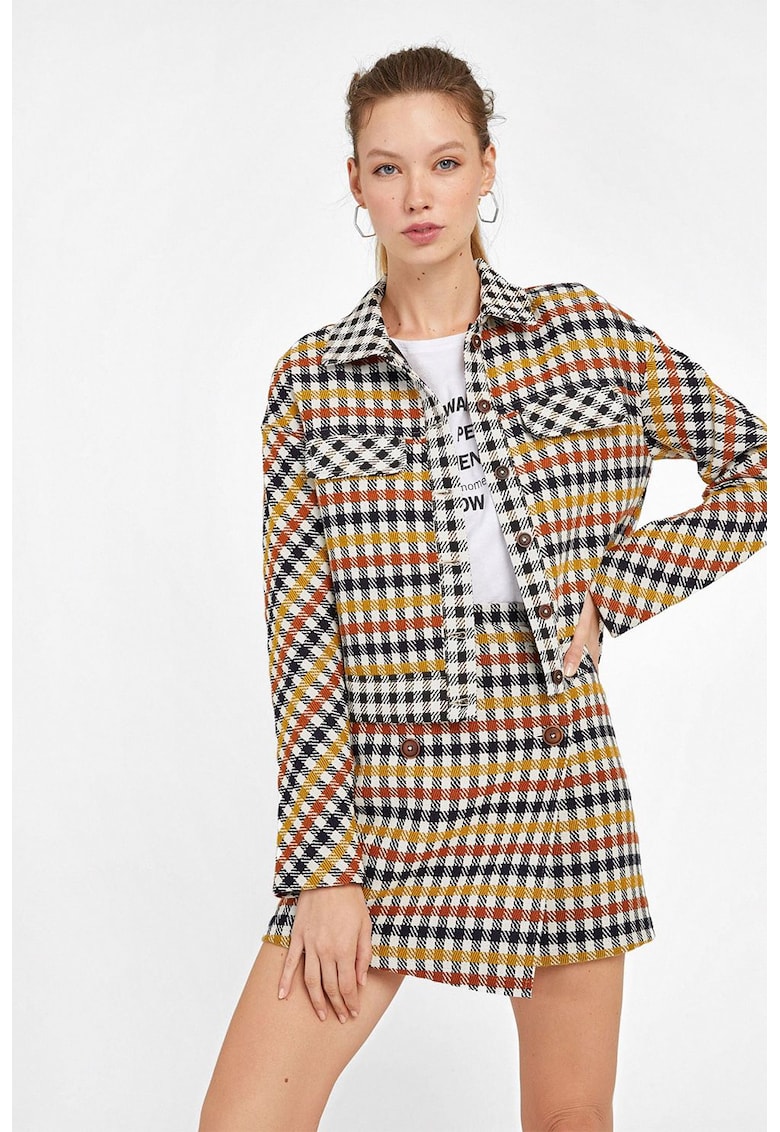 Jacheta cu model geometric