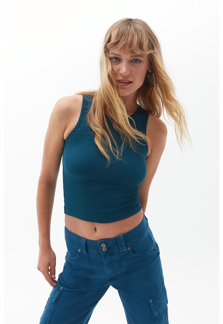 Top crop cu striatii