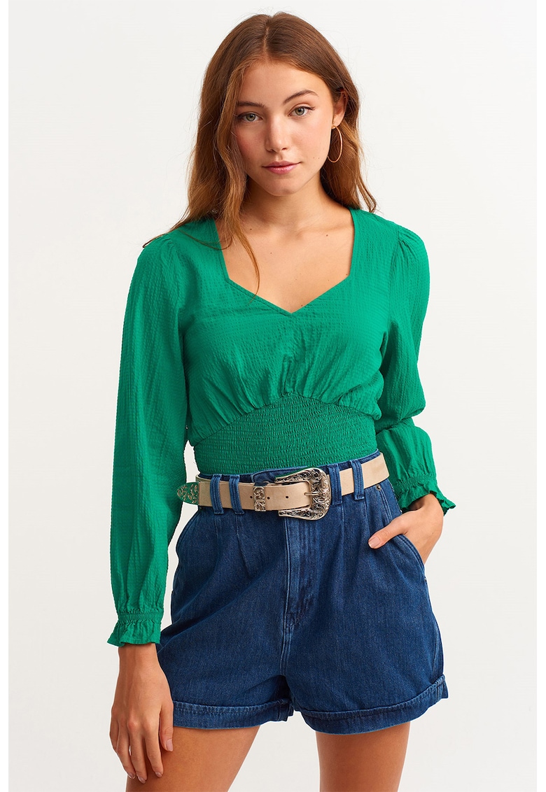 Bluza din amestec de bumbac