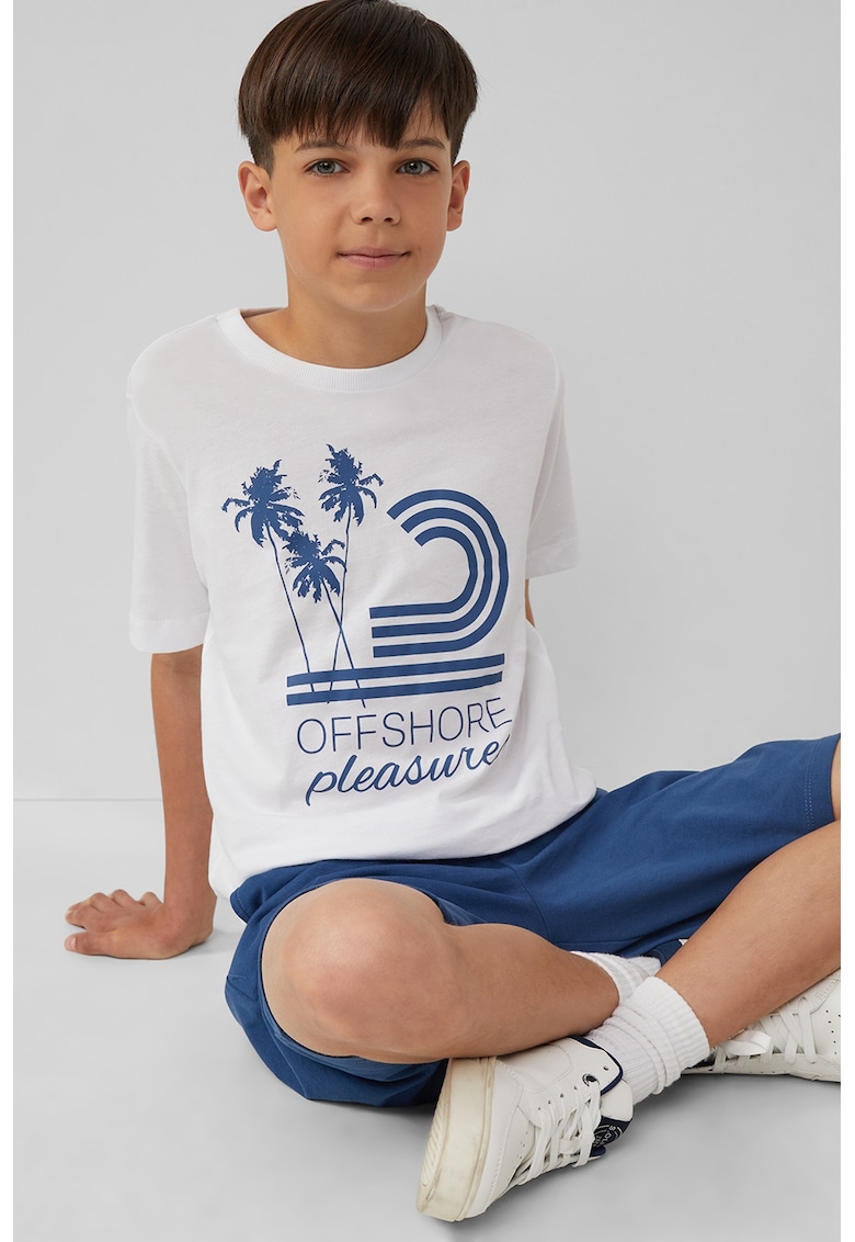 Tricou de bumbac cu design grafic