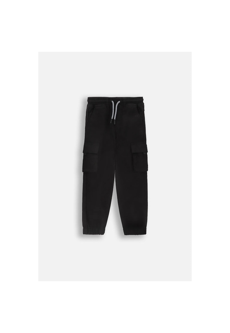 Pantaloni copii - bumbac negru