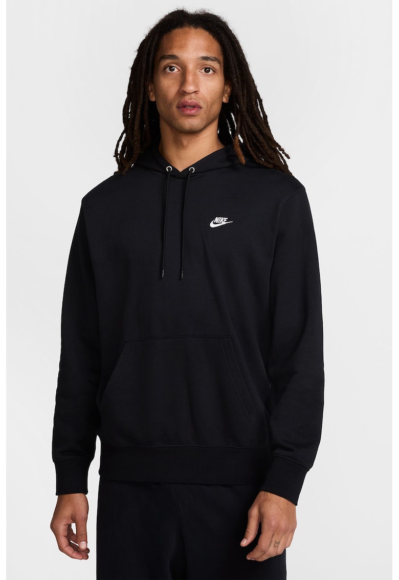 Hanorac din amestec de bumbac cu logo