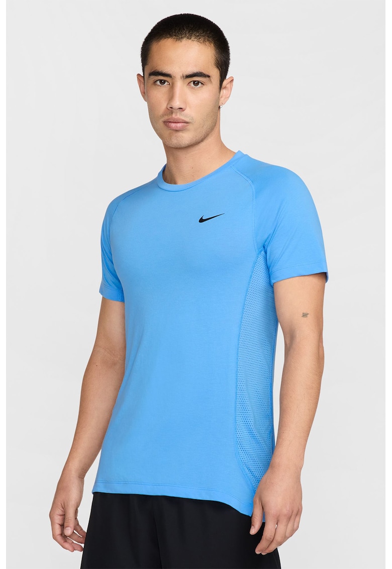 Tricou cu logo pentru fitness - Albastru