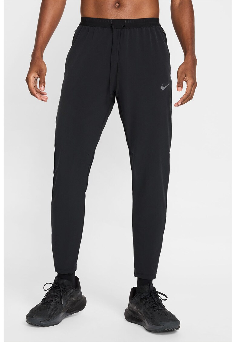 Pantaloni cu snur de ajustare in talie pentru alergare
