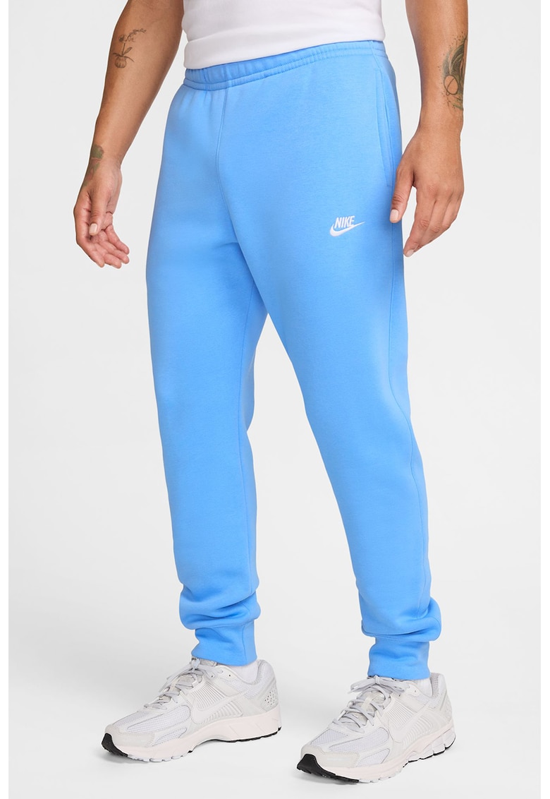 Pantaloni de trening cu buzunare laterale - Albastru pastel