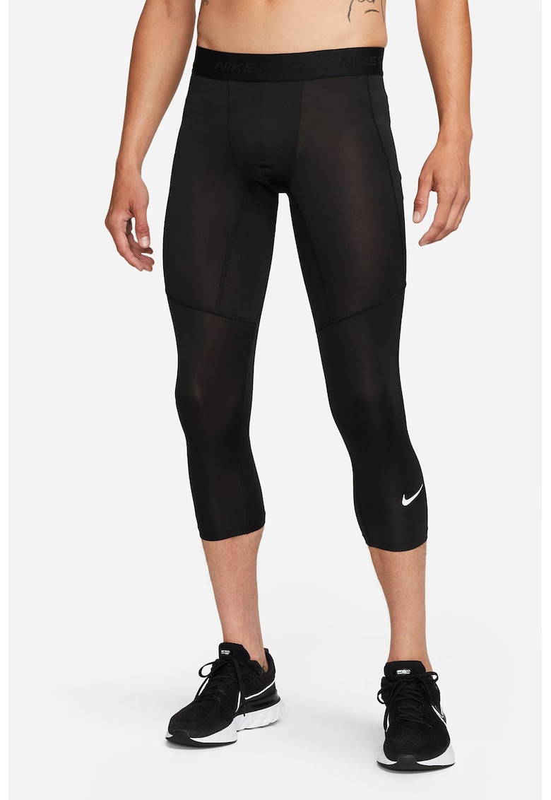 Colanti capri cu buzunare laterale pentru fitness