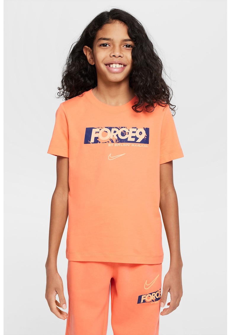 Tricou cu tehnologie Dri-Fit pentru fotbal - Portocaliu
