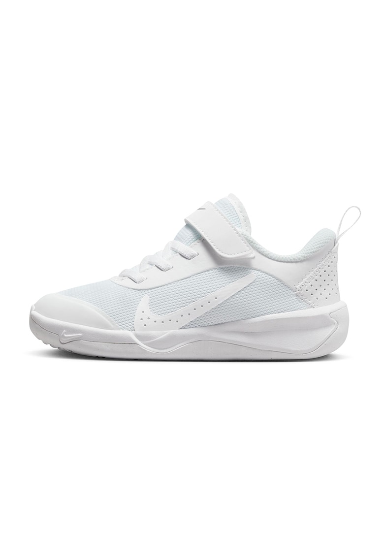 Pantofi Omni Multi-Court cu inchidere velcro pentru tenis - Alb optic