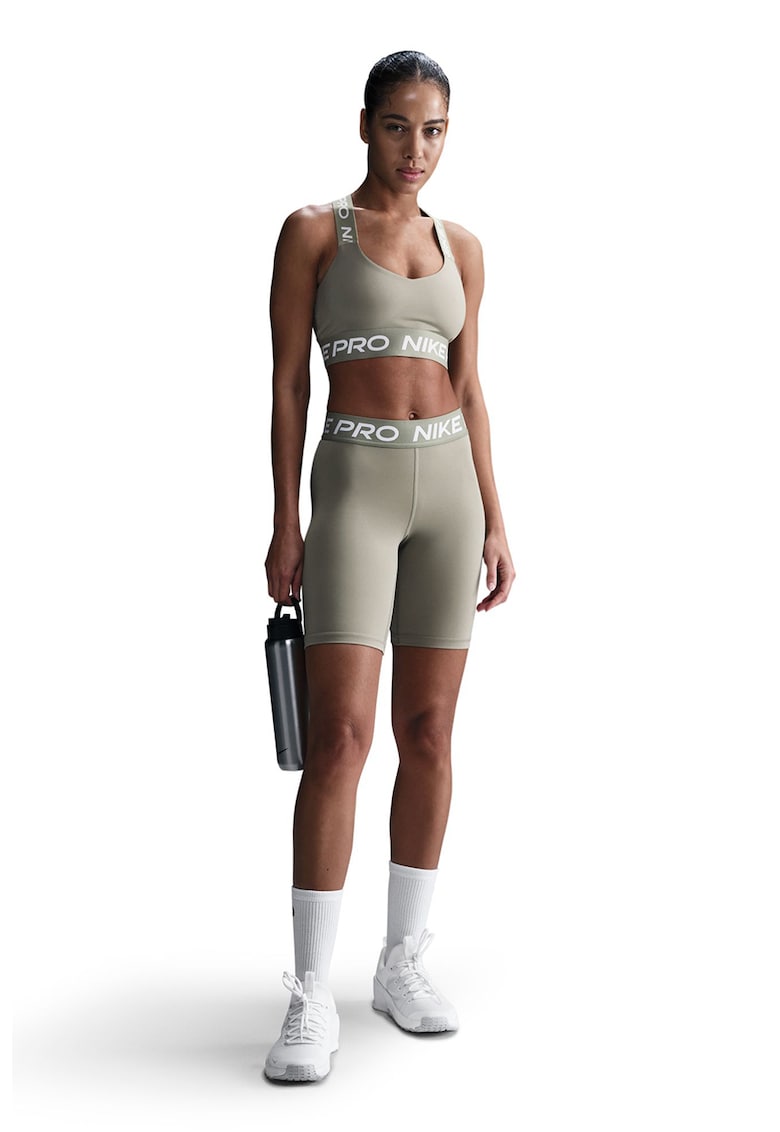 Colanti scurti pentru fitness 365 - Alb/Verde deschis