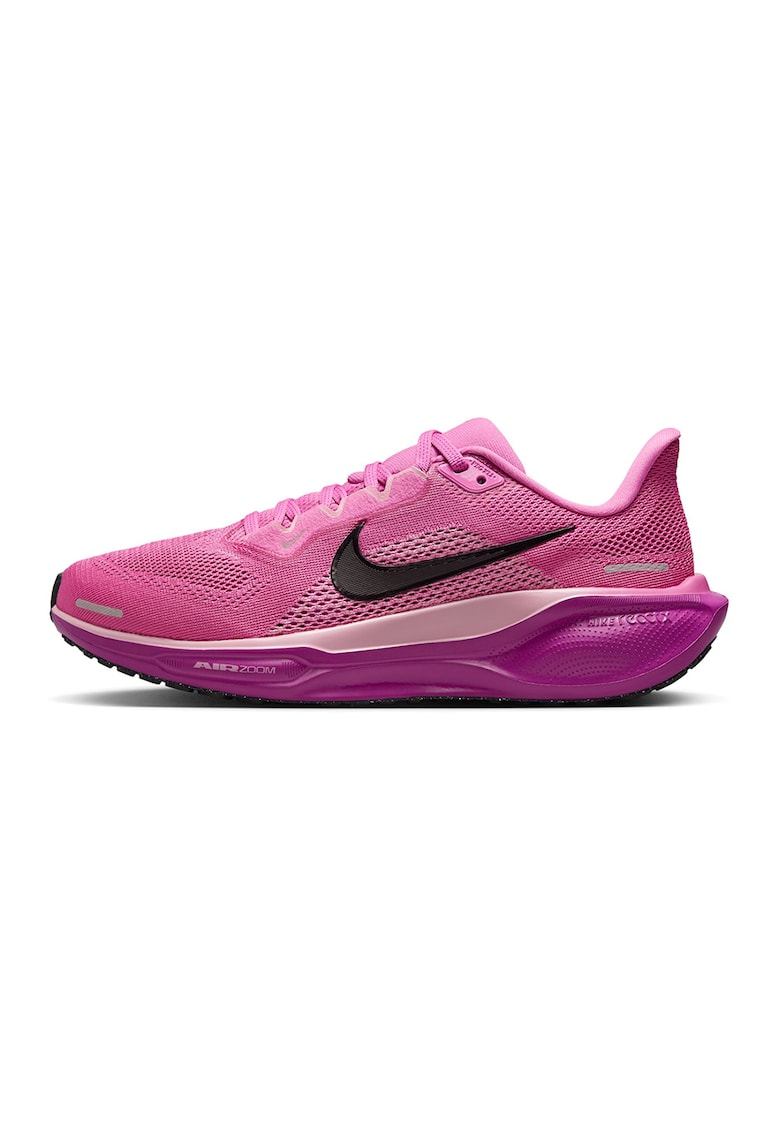 Pantofi Air Zoom Pegasus 41 cu detalii reflectorizante - pentru alergare - Negru/Fucsia