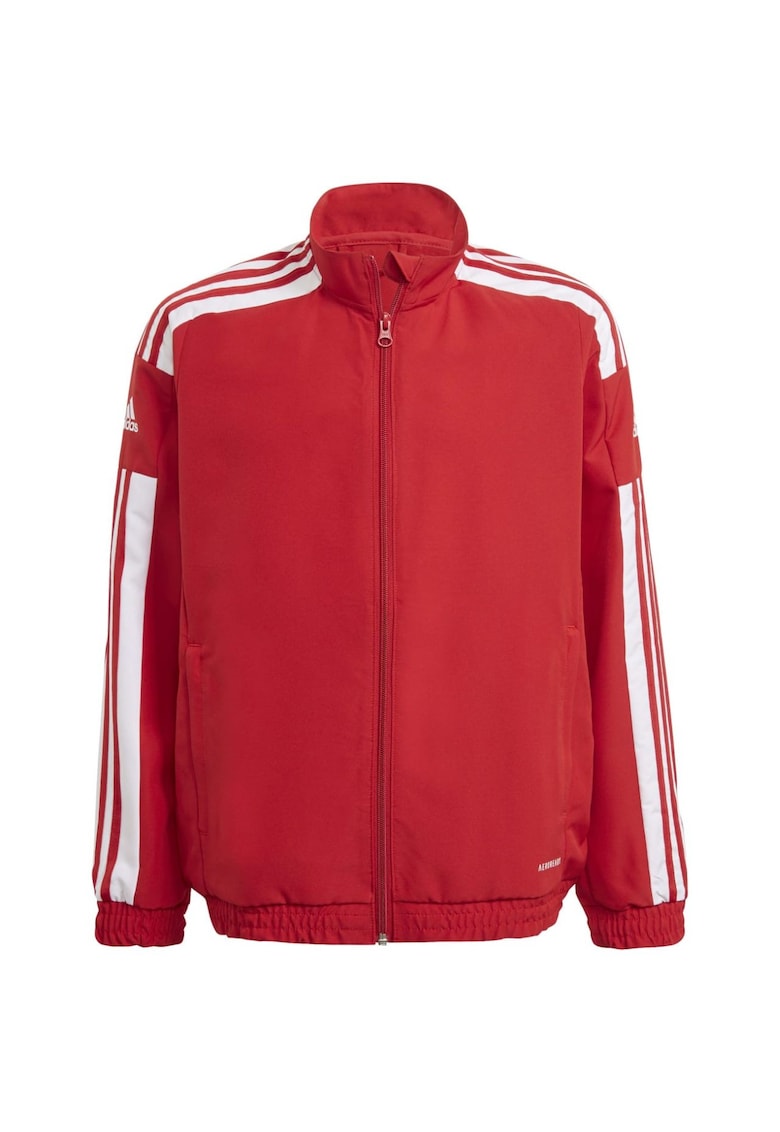 Hanorac copii adidas Squadra 21 - rosu - material reciclat - pentru fotbal