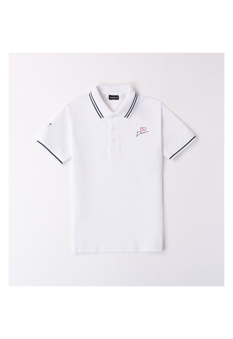 Tricou polo pentru baiat - . 0.8680 - Alb - Alb
