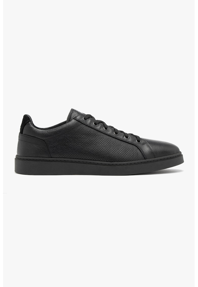 Pantofi sport din piele Ezra - Negru