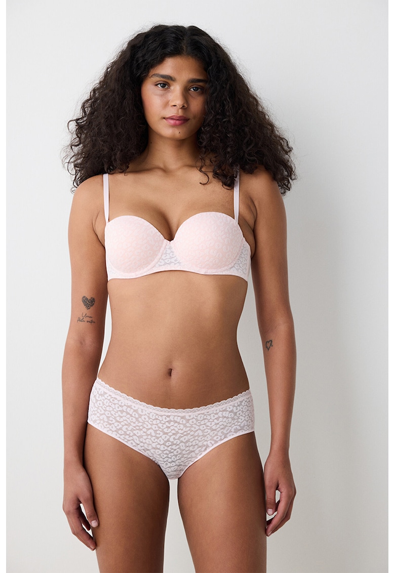 Sutien cu burete si animal print