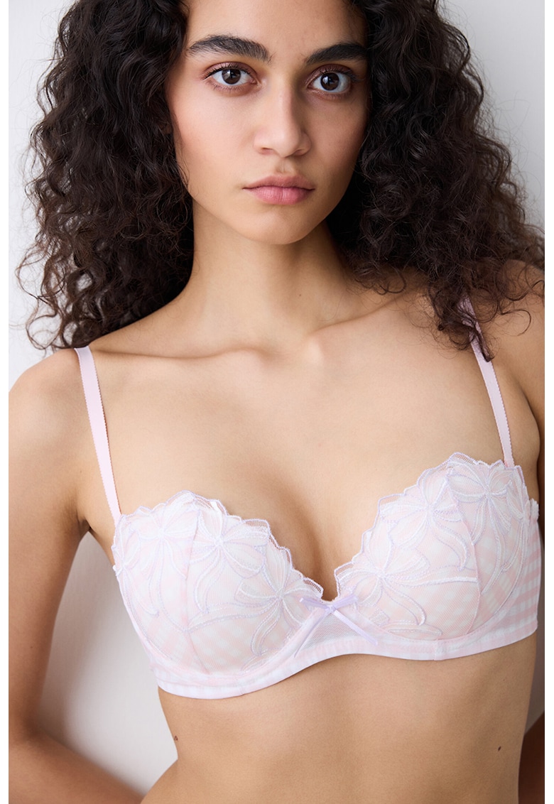 Sutien cu bretele ajustabile si burete