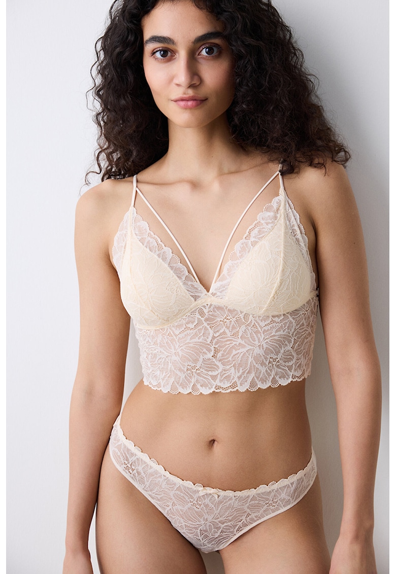 Sutien bralette de dantela