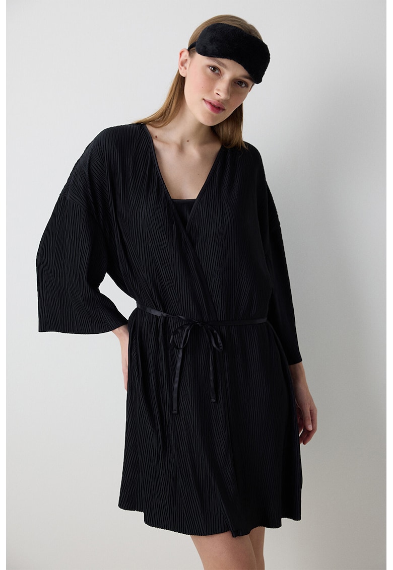 Halat cu model uni si cordon in talie