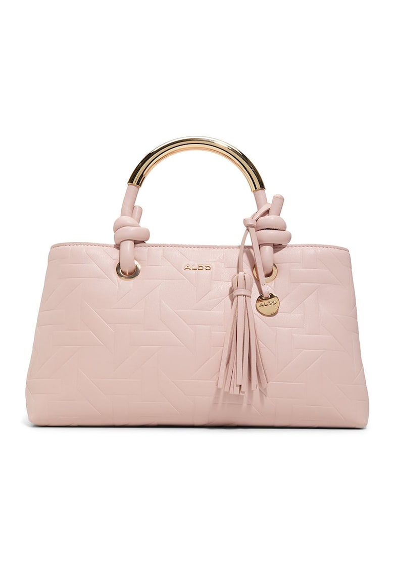 Geanta din piele ecologica cu maner si bareta detasabila