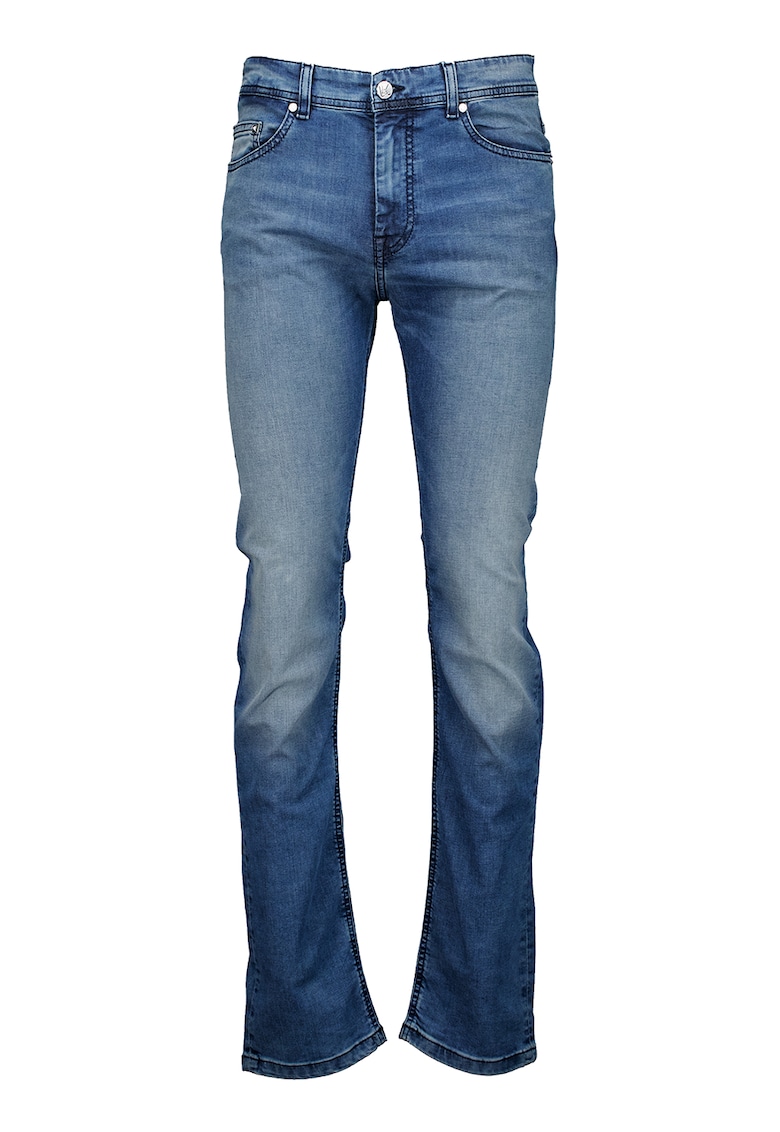 Blugi drepti cu talie medie