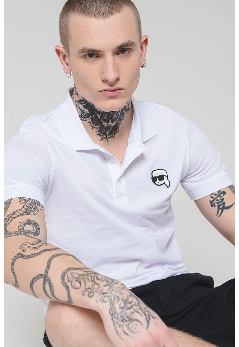 Tricou din bumbac cu logo