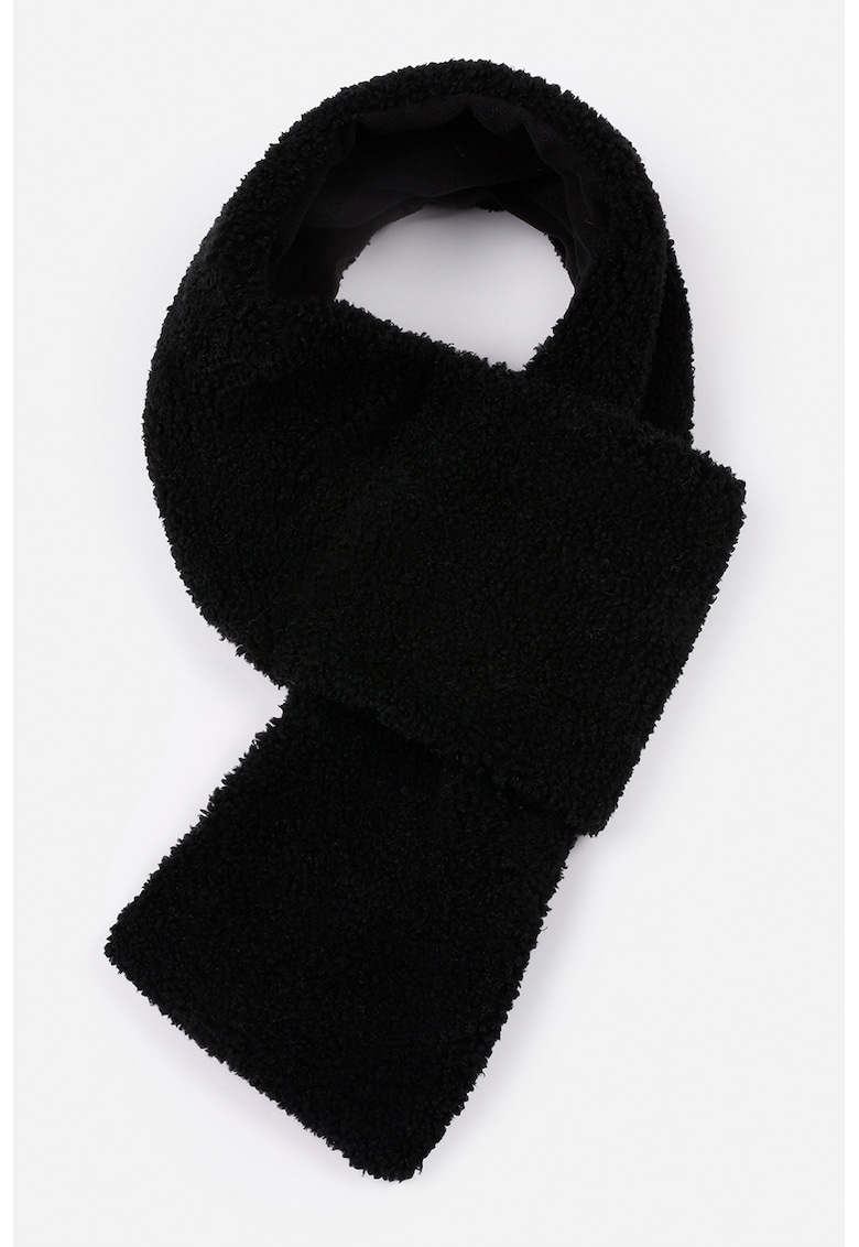 Fular cu model uni - Negru
