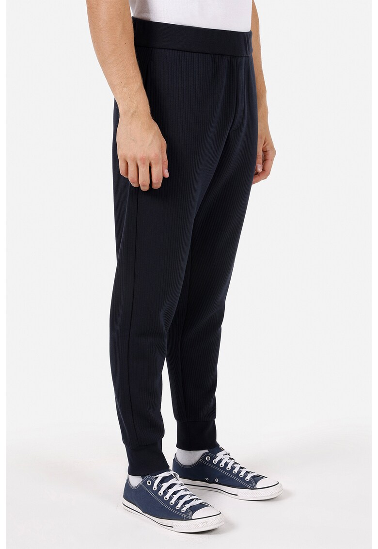 Pantaloni de trening cu aspect striat