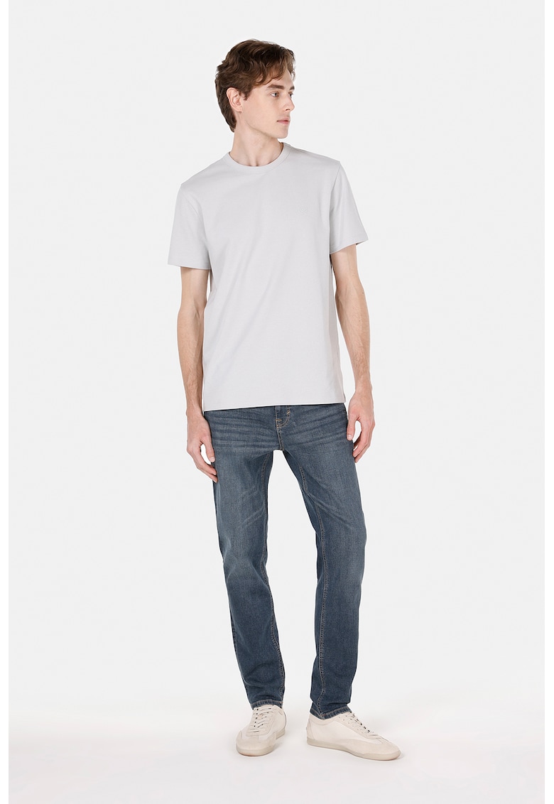 Blugi drepti regular fit - Bleumarin