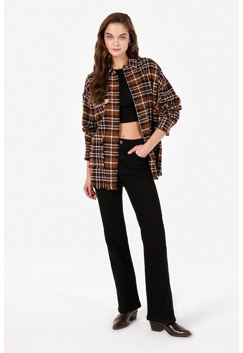 Camasa cu model in carouri