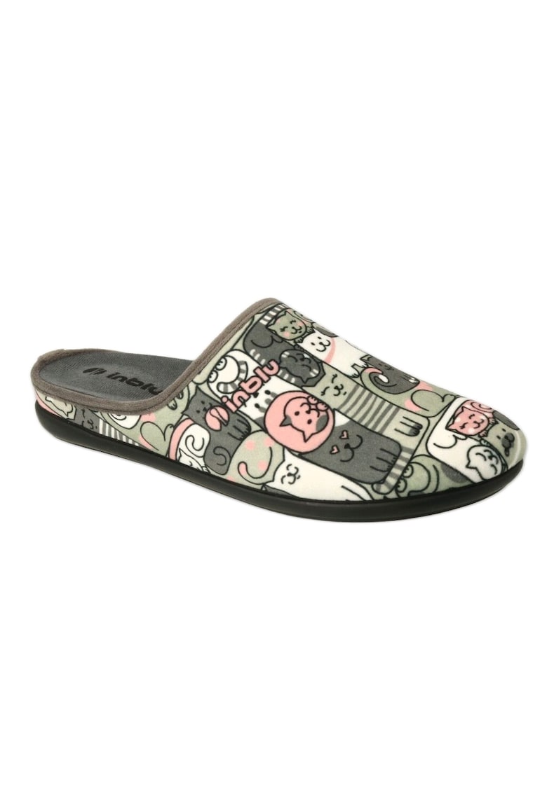 Papuci pentru femei - BM154346 - Gri -