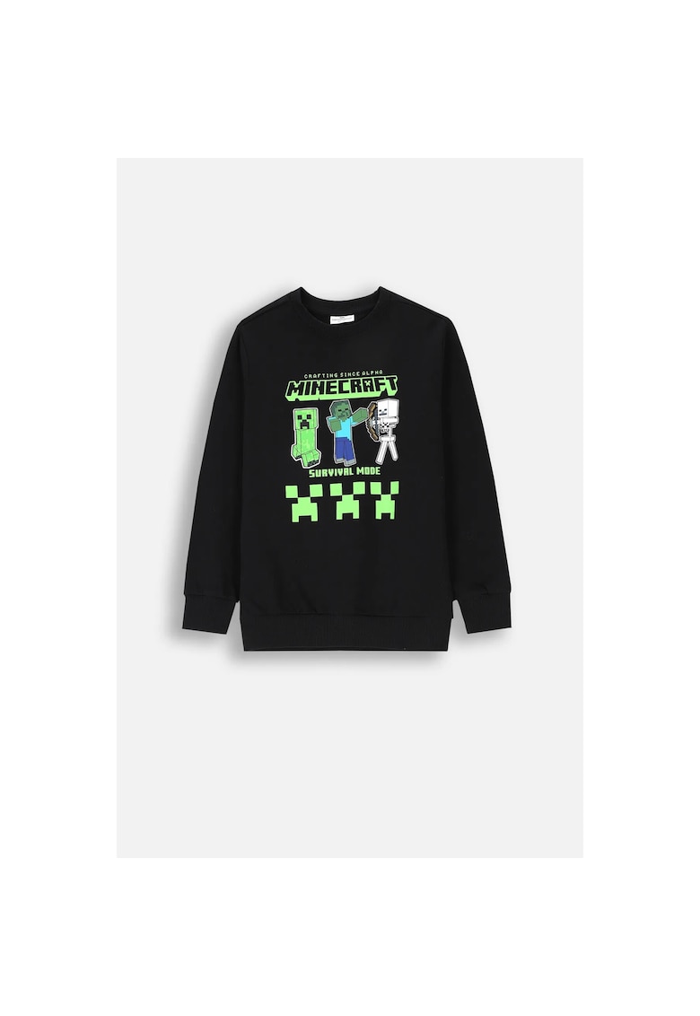 Bluzon cu imprimeu Minecraft