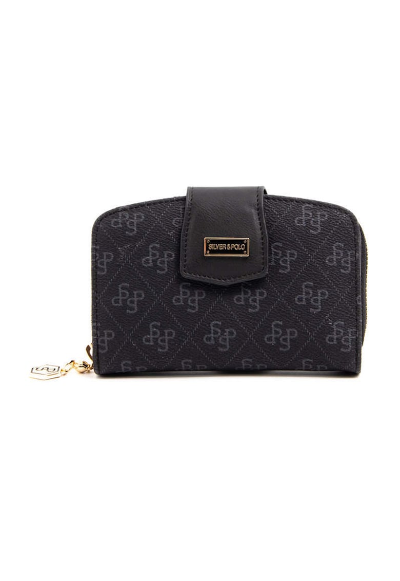 Portofel de piele ecologica cu model