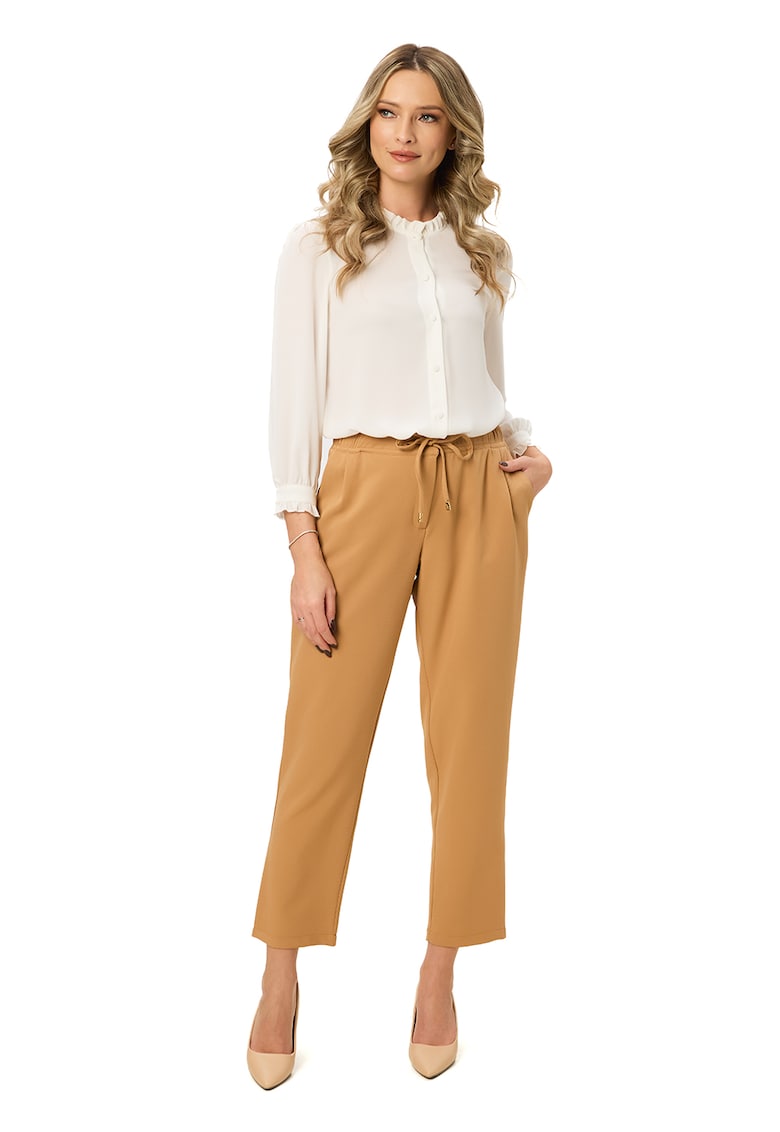 Pantaloni cu snur de ajustare Ines