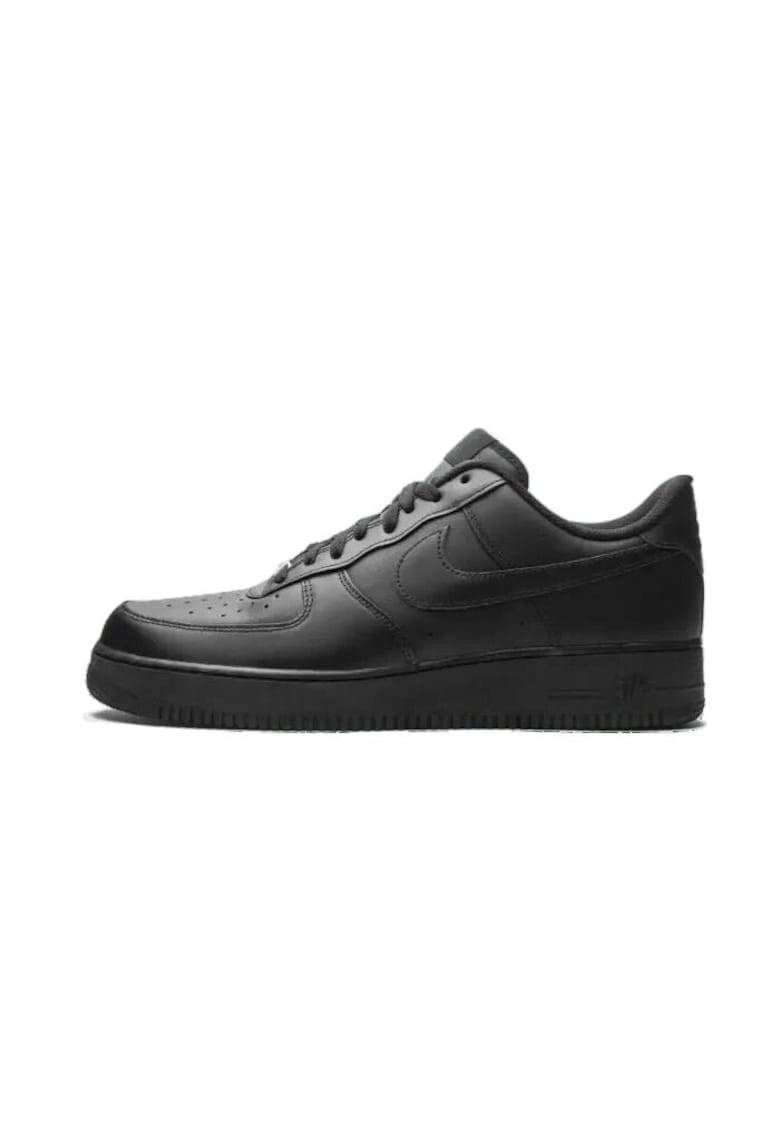 Pantofi sport barbati Air Force 1 Low '07 - negru - piele - design versatil