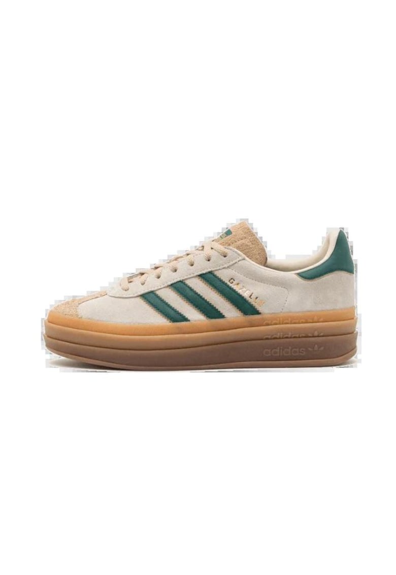 Tenisi barbati - Gazelle Bold - talpa inalta - piele intoarsa - bej
