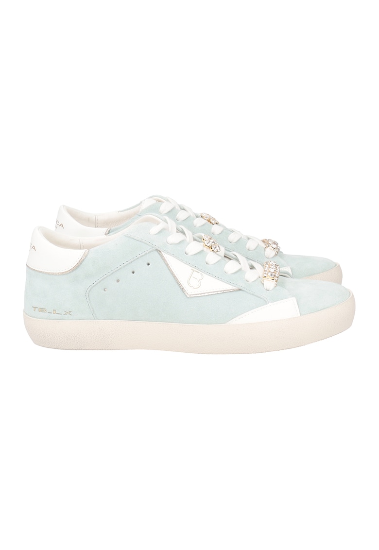 Pantofi sport din piele lacuita