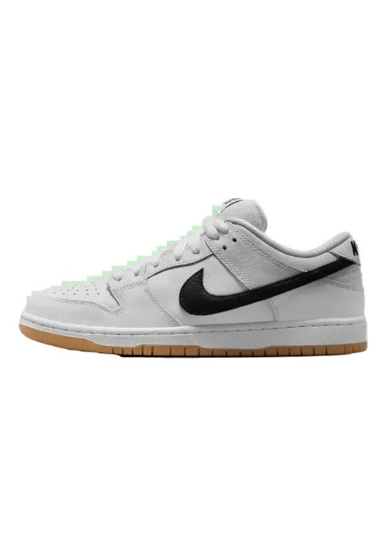 Pantofi sport barbati Dunk Low Pro ISO - alb - piele - talpa cauciuc maro - Alb/Maro