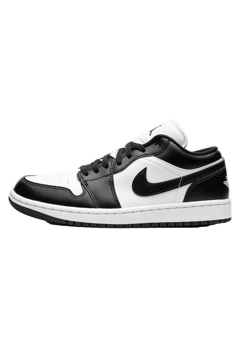 Pantofi sport barbati Air Jordan 1 Low Panda - design minimalist - materiale de inalta calitate - Alb/Negru