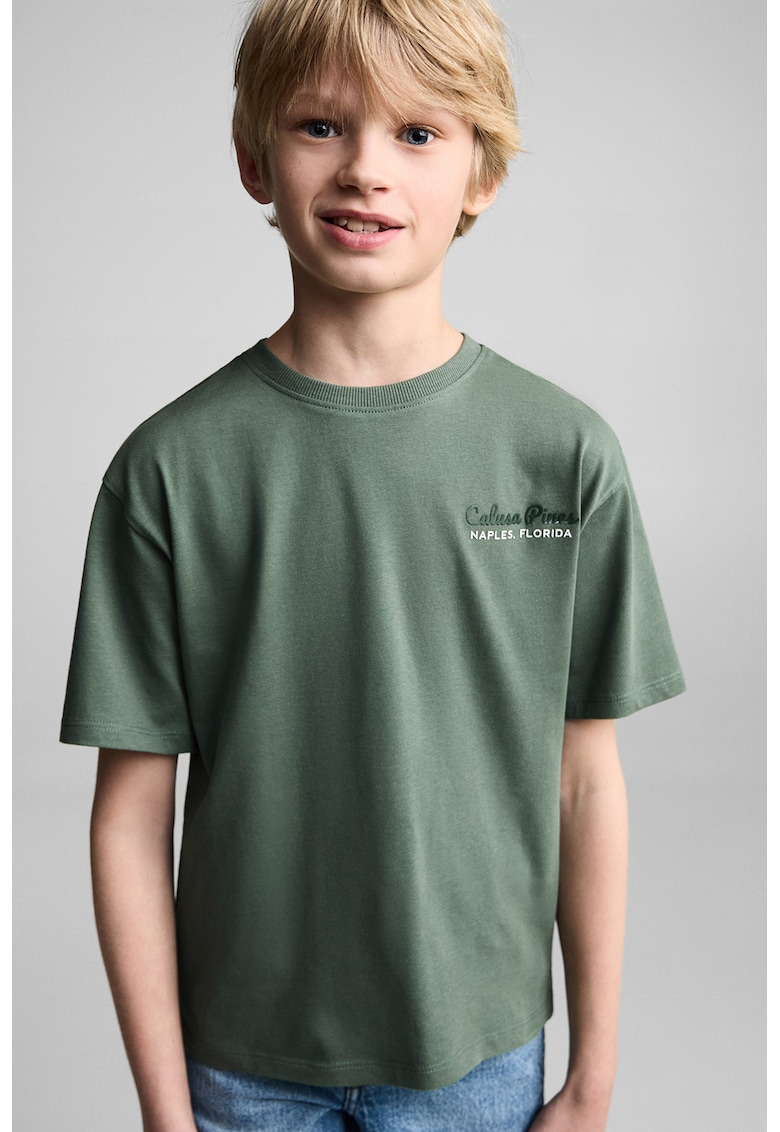 Tricou cu decolteu rotund