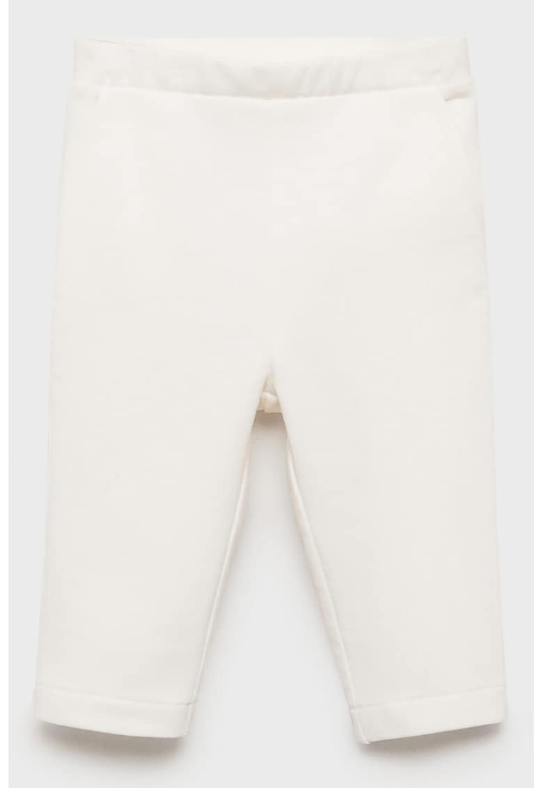 Pantaloni de bumbac cu talie elastica