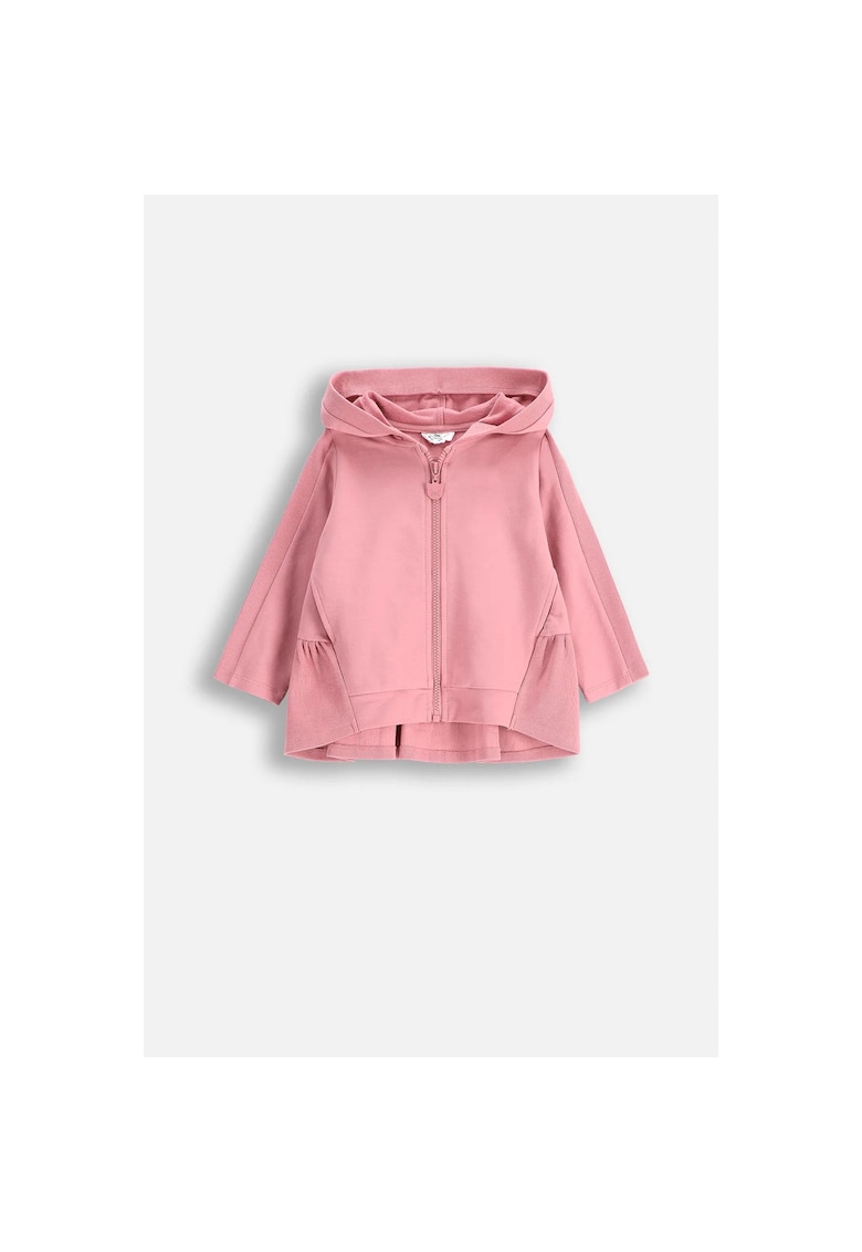 Hanorac pentru fete - roz - bumbac - elastic