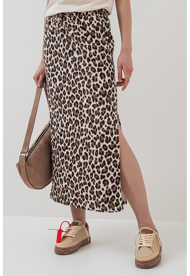 Fusta cu animal print Clippa