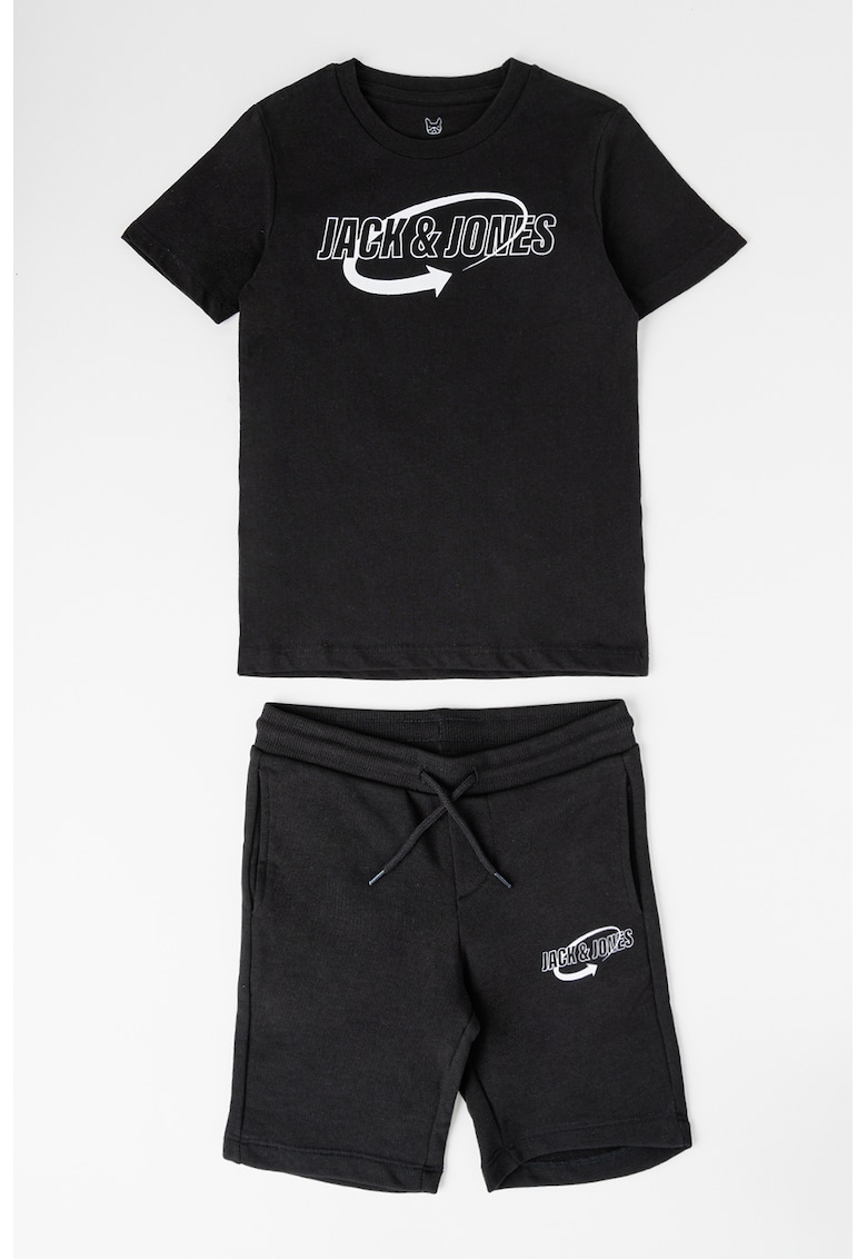 Trening cu pantaloni scurti si logo