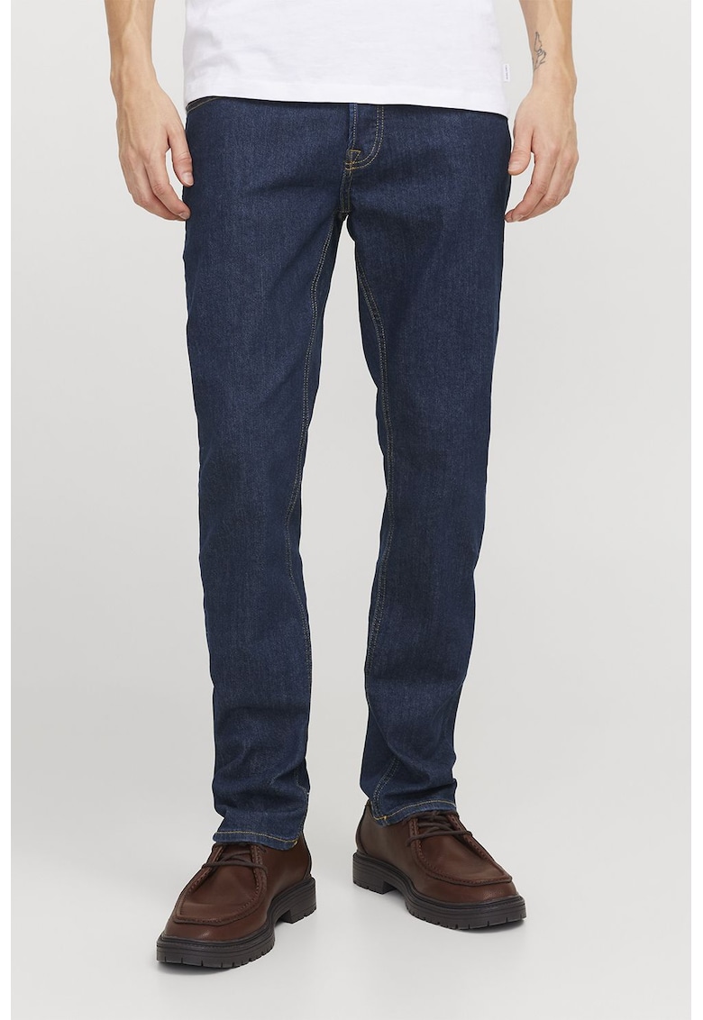 Blugi slim fit Glenn - Bleumarin
