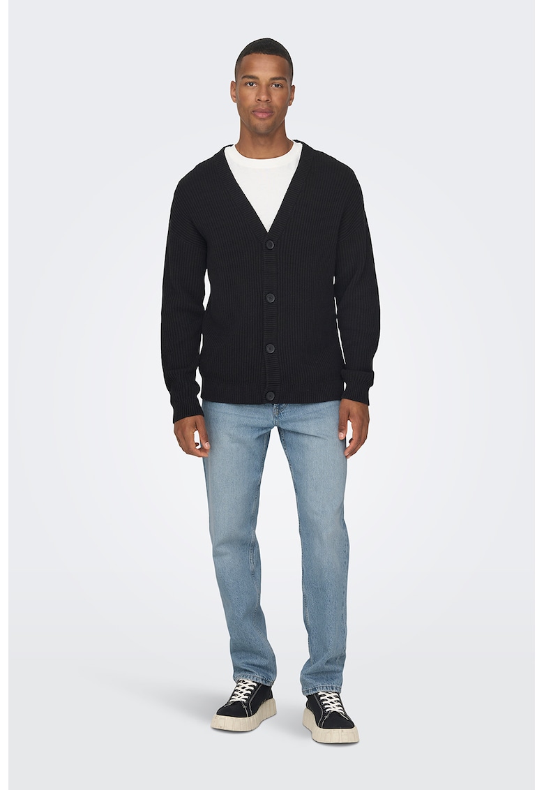 Blugi drepti cu 5 buzunare