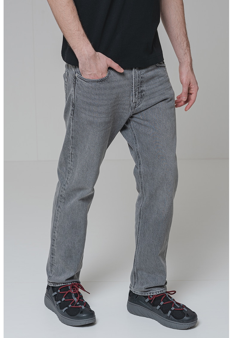 Blugi uni relaxed fit