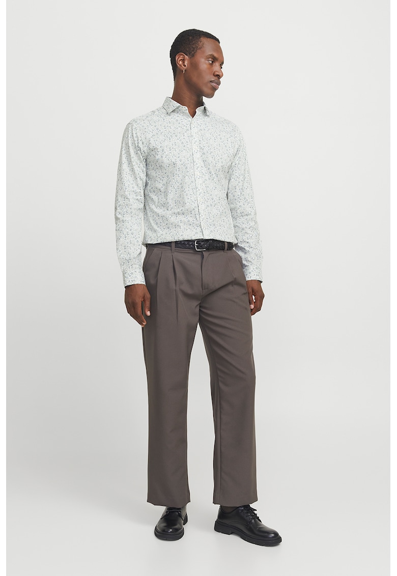 Camasa slim fit cu imprimeu