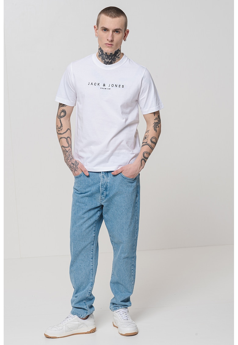 Tricou cu imprimeu logo pe piept