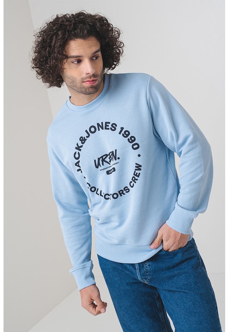 Bluza de trening cu imprimeu logo Simon