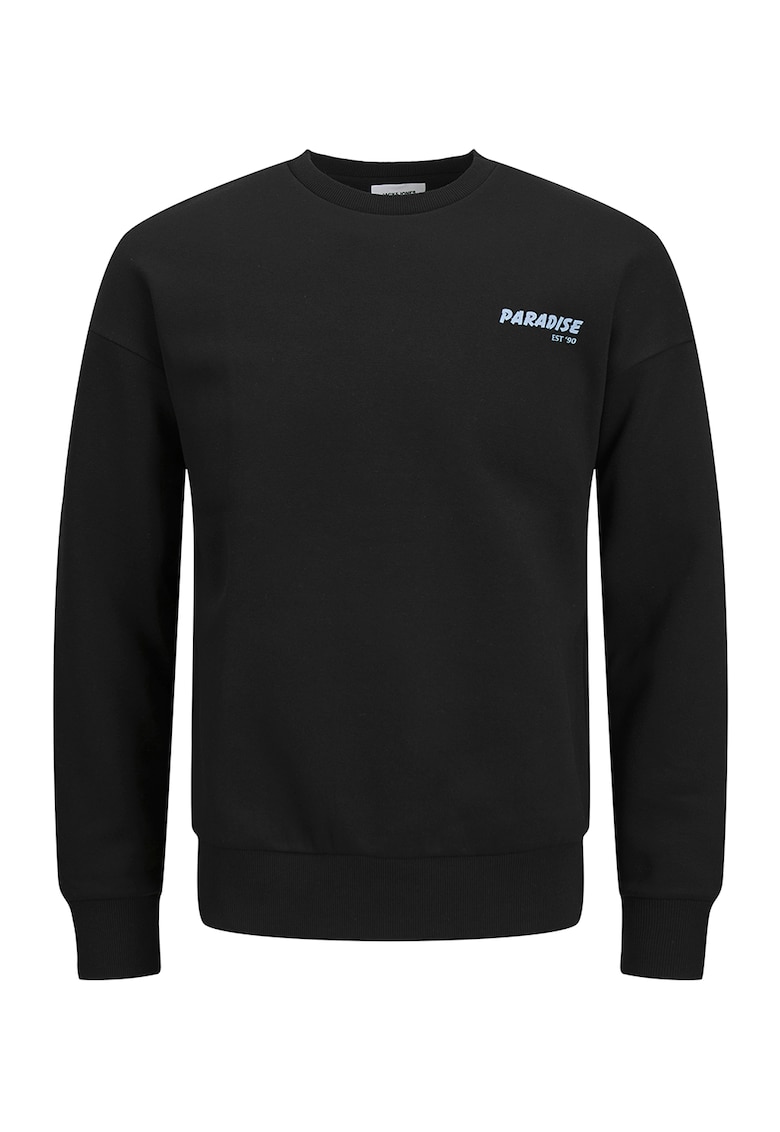 Bluza de trening din amestec de bumbac cu imprimeu pe spate